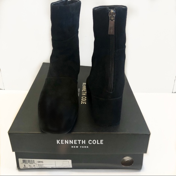 Kenneth Cole Eryc Block-heel Booties, EUC - Picture 5 of 7